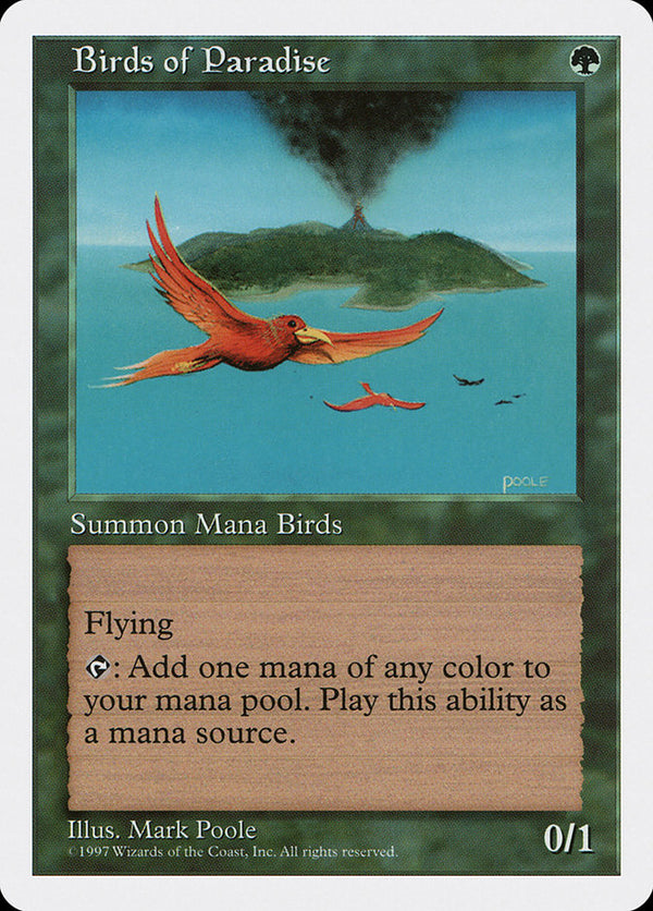 Birds of Paradise [Fifth Edition] - Magic: The Gathering
