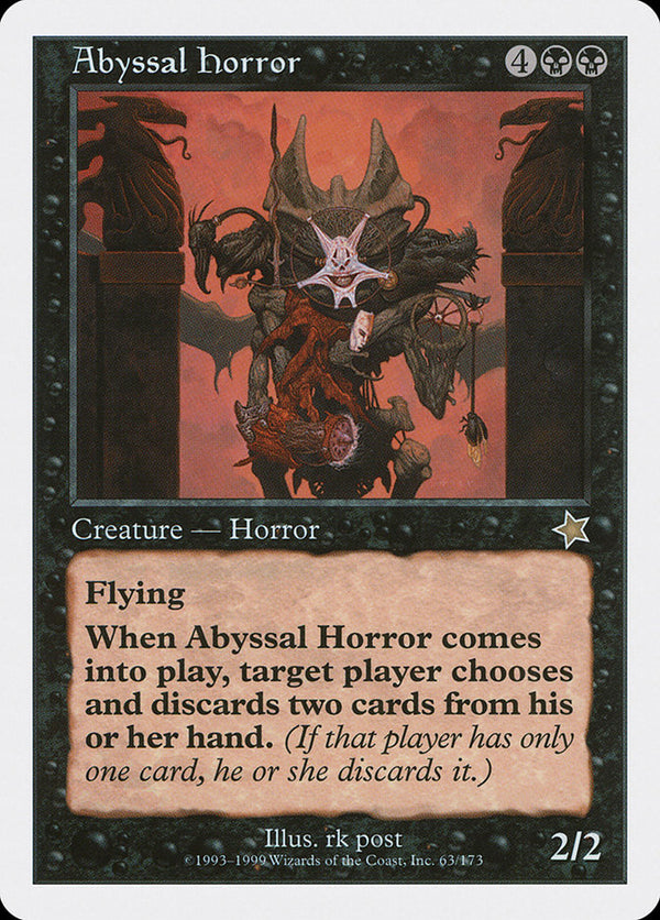 Abyssal Horror [Starter 1999] - Magic: The Gathering