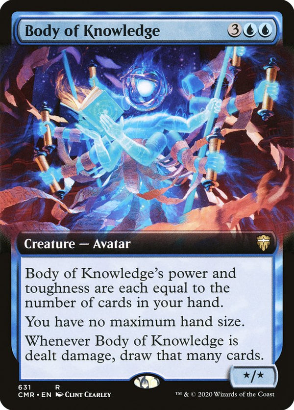 Body of Knowledge (Extended Art) [Commander Legends] - Magic: The Gathering