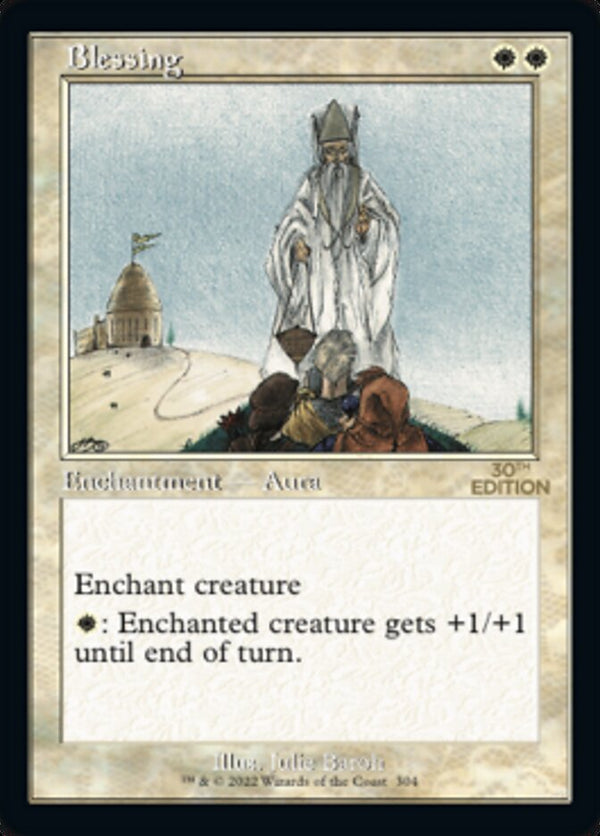 Blessing (Retro) [30th Anniversary Edition] - Magic: The Gathering