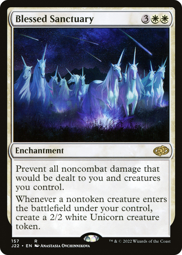 Blessed Sanctuary [Jumpstart 2022] - Magic: The Gathering