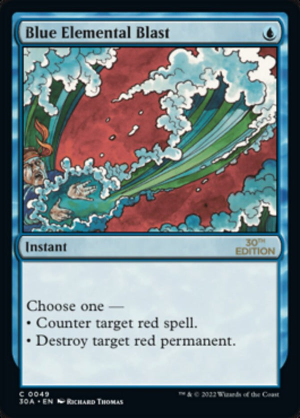 Blue Elemental Blast [30th Anniversary Edition] - Magic: The Gathering