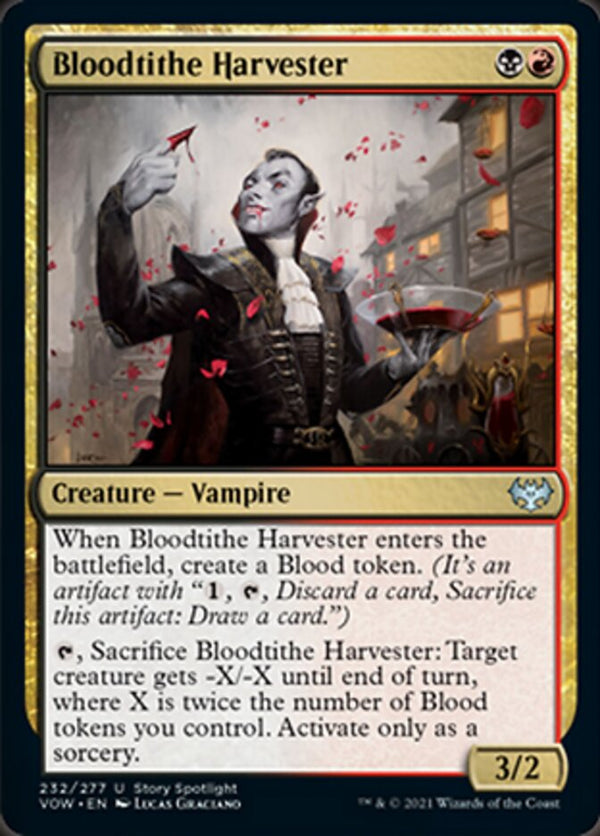Bloodtithe Harvester [Innistrad: Crimson Vow] - Magic: The Gathering