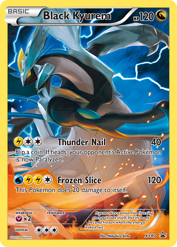 Black Kyurem (XY80) (Full Art Promo) [XY: Black Star Promos] - Pokémon