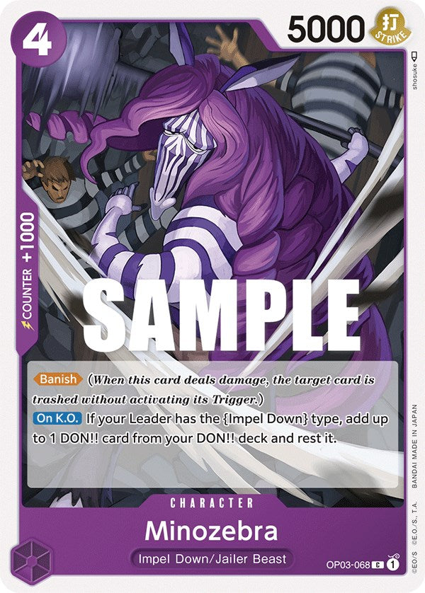 Minozebra [Pillars of Strength] - Bandai