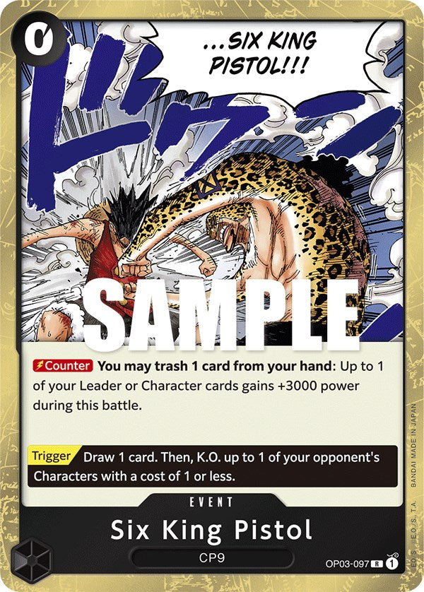 Six King Pistol [Pillars of Strength] - Bandai