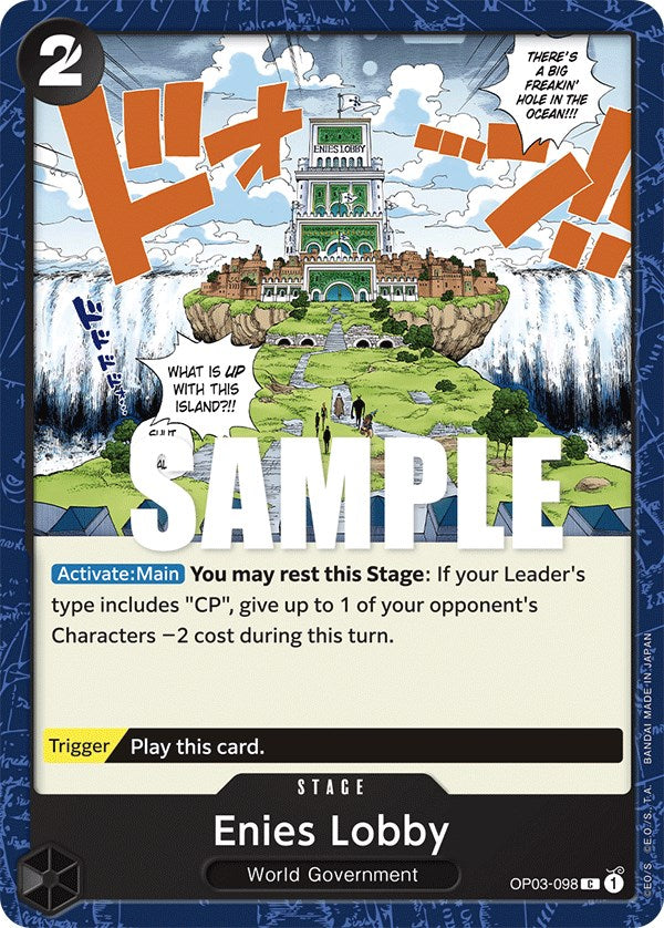 Enies Lobby [Pillars of Strength] - Bandai