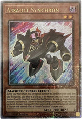 Assault Synchron (Quarter Century Secret Rare) (BLMR-EN003) - Yu-Gi-Oh!
