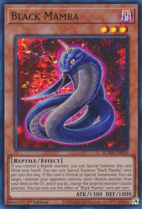 Black Mamba (BLMR-EN019) [Ultra Rare] - Yu-Gi-Oh!