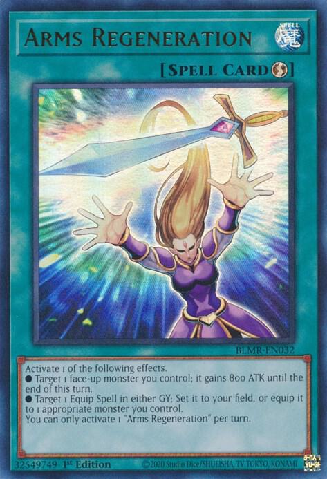Arms Regeneration (BLMR-EN032) [Ultra Rare] - Yu-Gi-Oh!