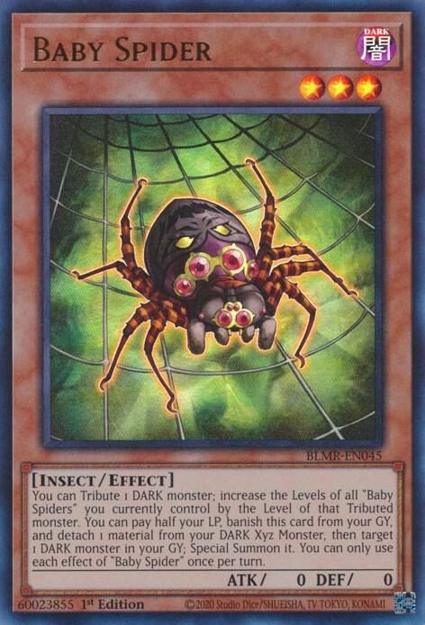 Baby Spider (BLMR-EN045) [Ultra Rare] - Yu-Gi-Oh!
