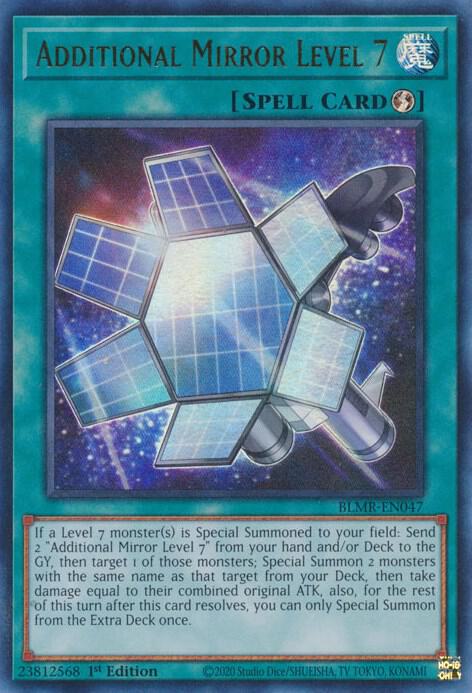 Additional Mirror Level 7 (BLMR-EN047) [Ultra Rare] - Yu-Gi-Oh!