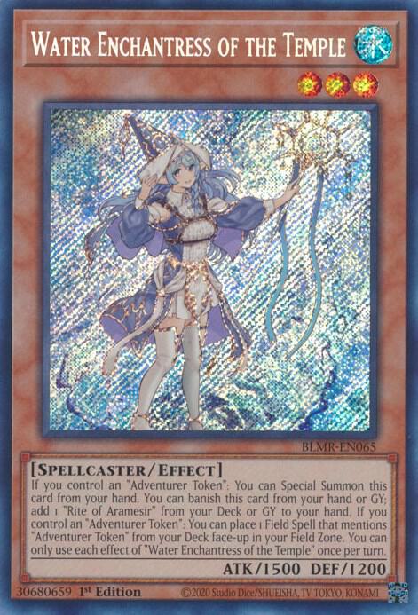 Water Enchantress of the Temple (BLMR-EN065) [Secret Rare] - Yu-Gi-Oh!