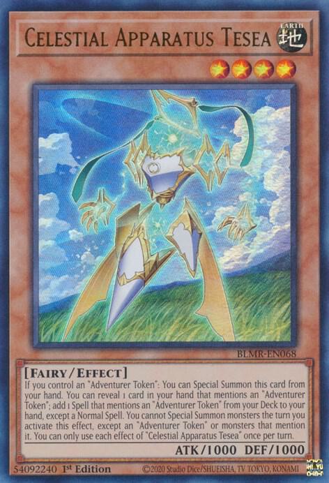 Celestial Apparatus Tesea (BLMR-EN068) [Ultra Rare] - Yu-Gi-Oh!