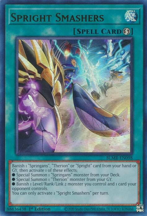 Spright Smashers (BLMR-EN098) [Ultra Rare] - Yu-Gi-Oh!