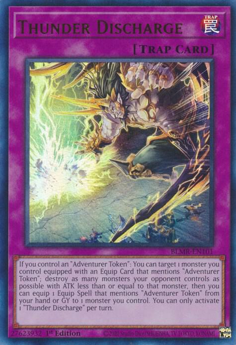 Thunder Discharge (BLMR-EN101) [Ultra Rare] - Yu-Gi-Oh!