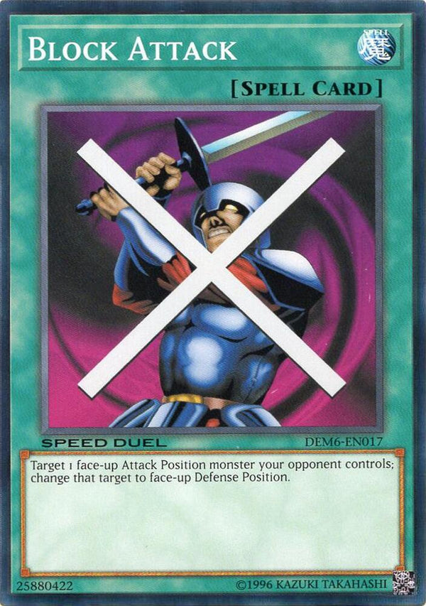 Block Attack (DEM6-EN017) [Common] - Yu-Gi-Oh!