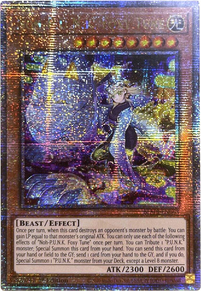 Noh-P.U.N.K. Foxy Tune (Quarter Century Secret Rare)