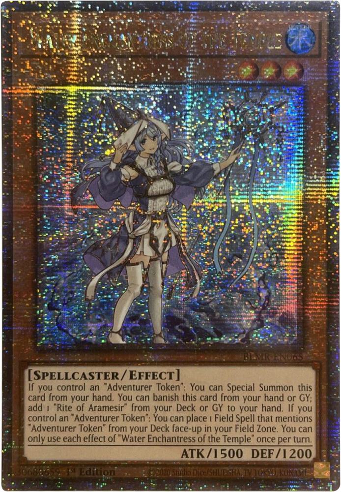 Water Enchantress of the Temple (Quarter Century Secret Rare)
