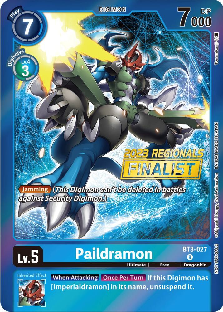Paildramon (2023 Regionals Finalist)