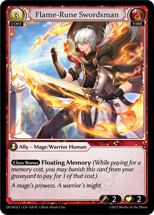 Flame-Rune Swordsman