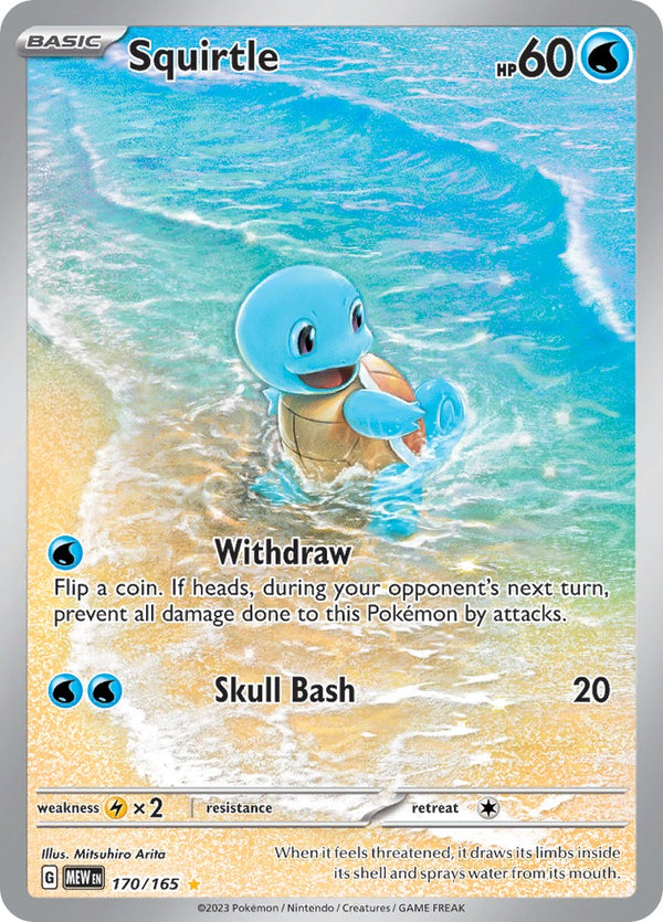 Squirtle (170/165) [Scarlet & Violet 151] - Pokémon