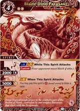 Blade Dino Parasaur (Finalist Card Set Vol. 2) (ST01-007) [Launch & Event Promos] - Bandai