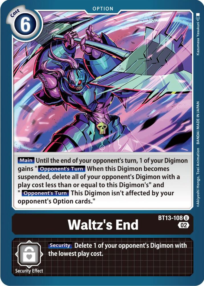 Waltz's End