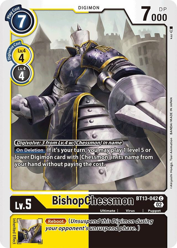 BishopChessmon - Digimon Card Game
