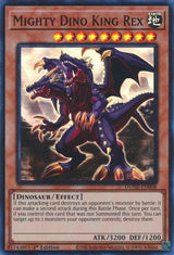 Mighty Dino King Rex (DUNE-EN008) [Super Rare] - Yu-Gi-Oh!