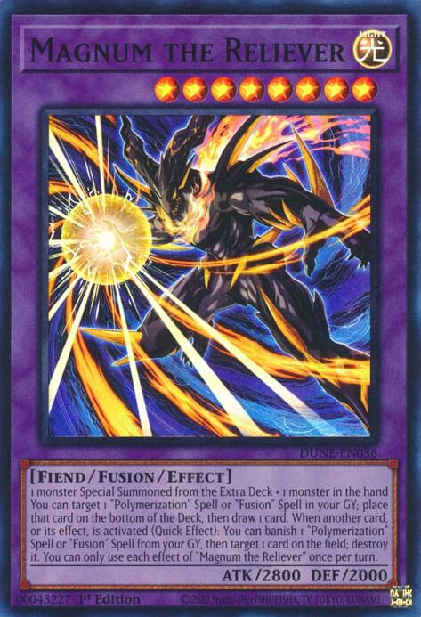 Magnum the Reliever (DUNE-EN036) [Super Rare] - Yu-Gi-Oh!