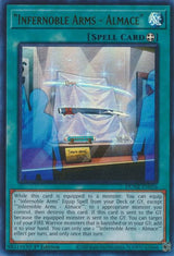 "Infernoble Arms - Almace" (DUNE-EN056) [Ultra Rare] - Yu-Gi-Oh!