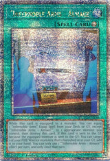 "Infernoble Arms - Almace" (Quarter Century Secret Rare) (DUNE-EN056) - Yu-Gi-Oh!