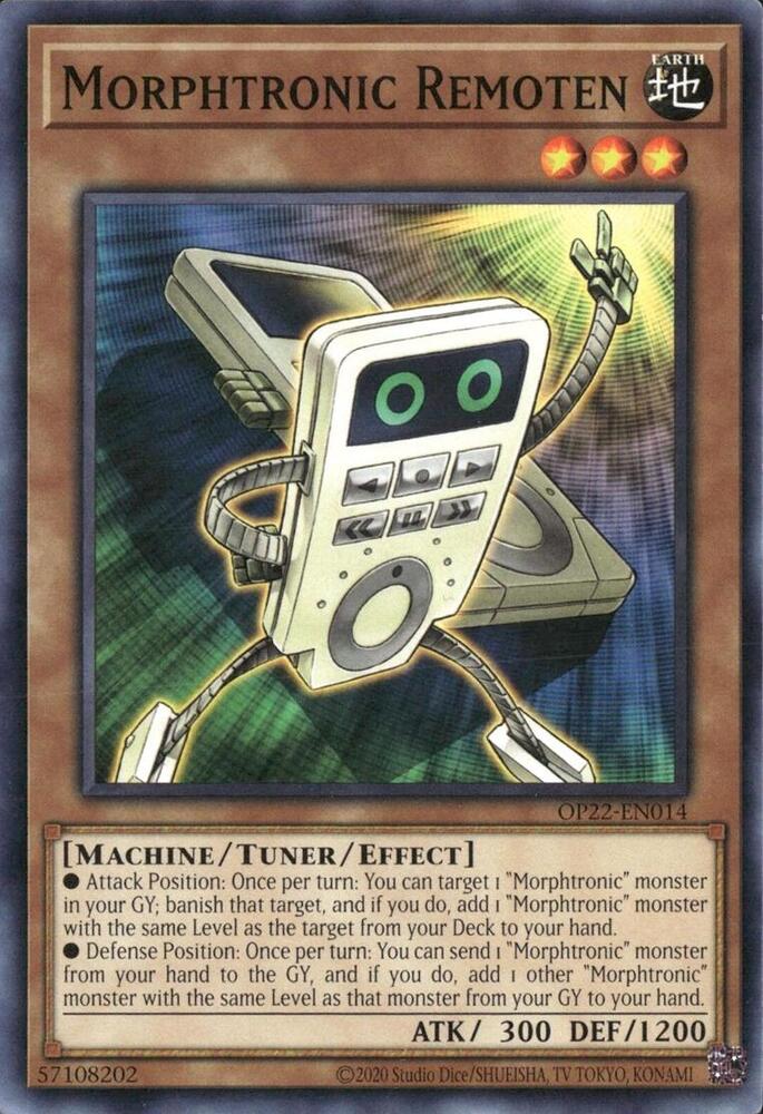 Morphtronic Remoten