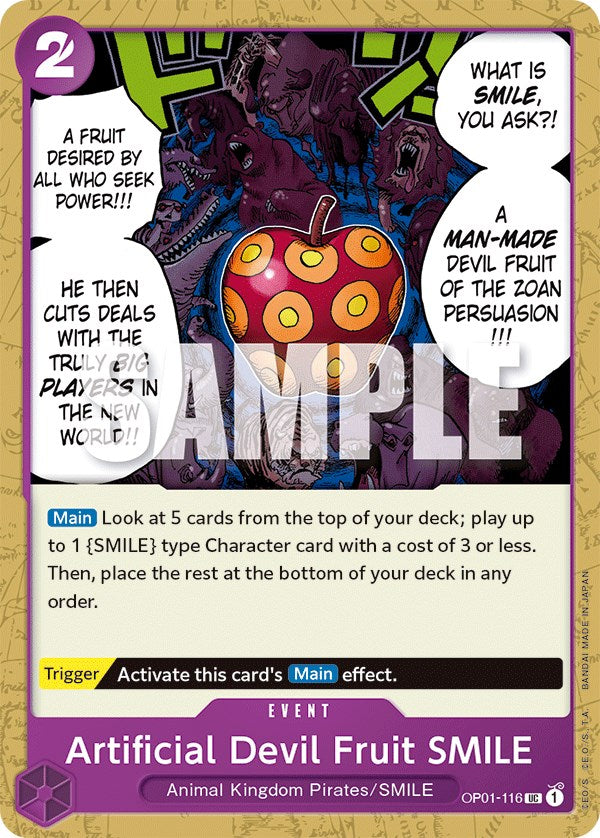 Artificial Devil Fruit SMILE [Romance Dawn] - Bandai