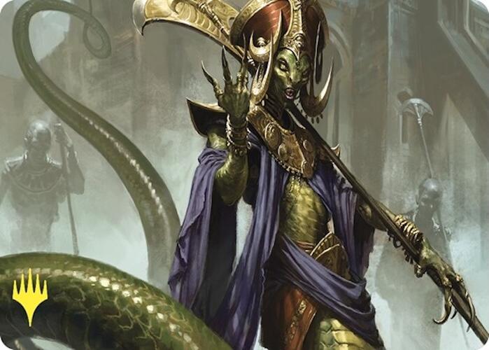 Sidisi, Brood Tyrant Art Card (Gold-Stamped) [Commander Masters Art Series]