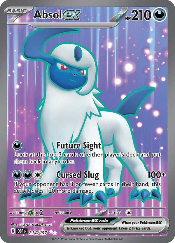 Absol ex - 214/197 - Pokémon