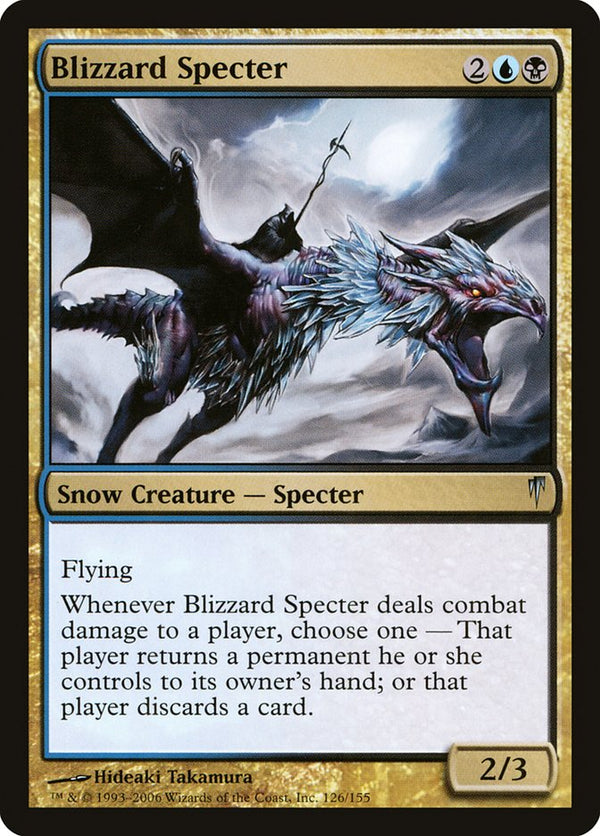 Blizzard Specter [Coldsnap] - Magic: The Gathering
