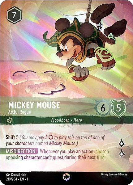 Mickey Mouse - Artful Rogue (Enchanted) (210/204) [The First Chapter] - Disney