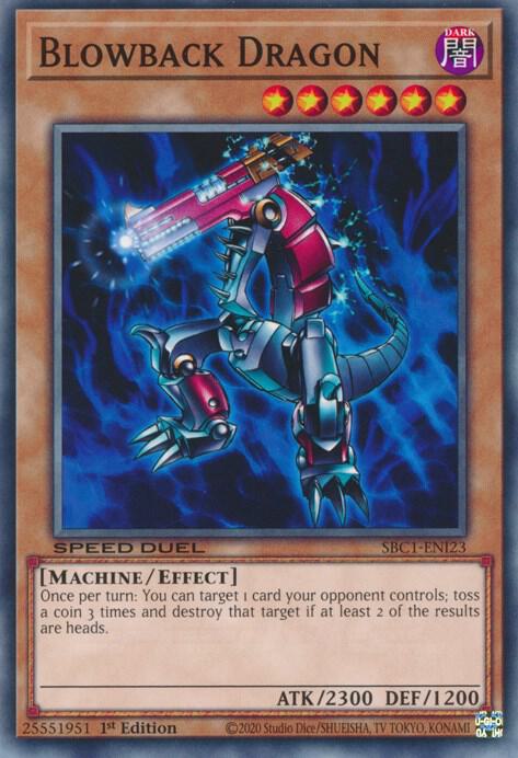 Blowback Dragon (SBC1-ENI23) [Common] - Yu-Gi-Oh!