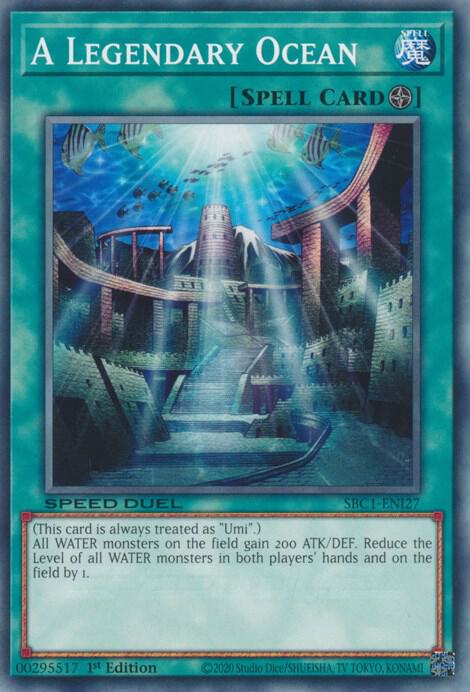 A Legendary Ocean (SBC1-ENI27) [Common] - Yu-Gi-Oh!