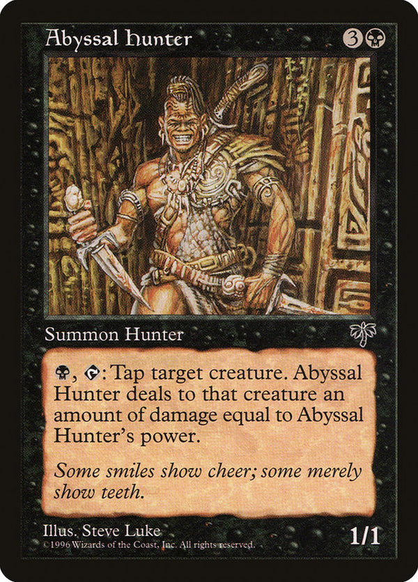 Abyssal Hunter [Mirage] - Magic: The Gathering
