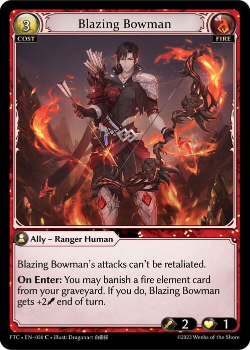 Blazing Bowman - Grand Archive TCG