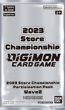 2023 Store Championship Participant Pack Wave 2 - Digimon Card Game