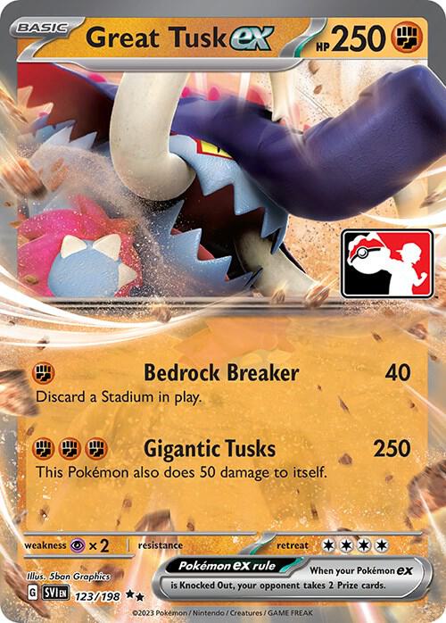 Great Tusk ex - 123/198