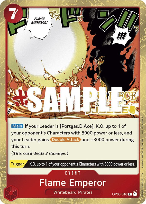 Flame Emperor (Judge Pack Vol. 2) [One Piece Promotion Cards] - Bandai