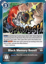 Black Memory Boost! (Resurgence Booster Reprint) - Digimon Card Game
