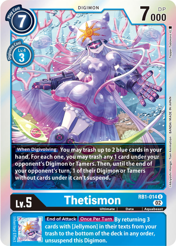Thetismon [RB1-014] [Resurgence Booster] - Digimon