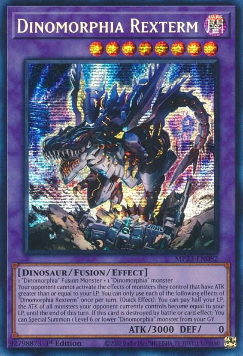 Dinomorphia Rexterm (MP23-EN082) [Prismatic Secret Rare] - Yu-Gi-Oh!