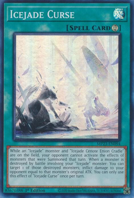 Icejade Curse (MP23-EN094) [Super Rare] - Yu-Gi-Oh!